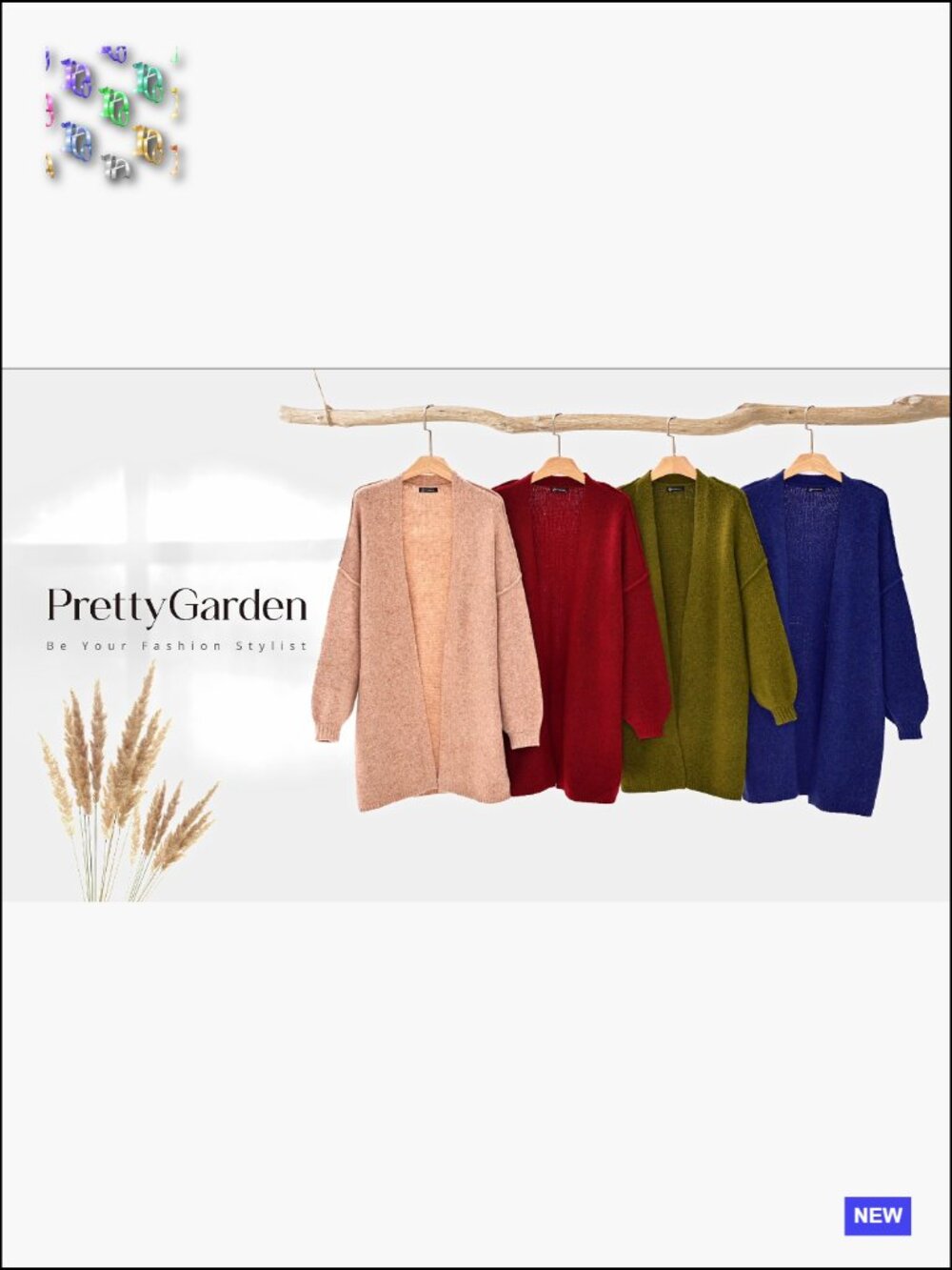 Oversized Long Cardigan Sweater Trendy Relaxed Fit Open Front Knit Jacket Coat - Picture 7 of 7
